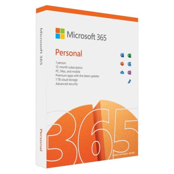 Microsoft 365 Personal 2021 Edition - 1-Year Subscription FPP 1 Person QQ2-01403