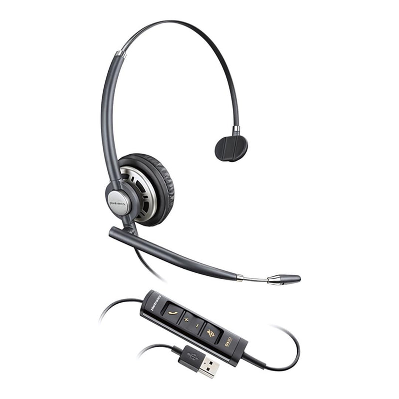 Poly EncorePro HW715 USB Monaural On-Ear Headset 203476-01