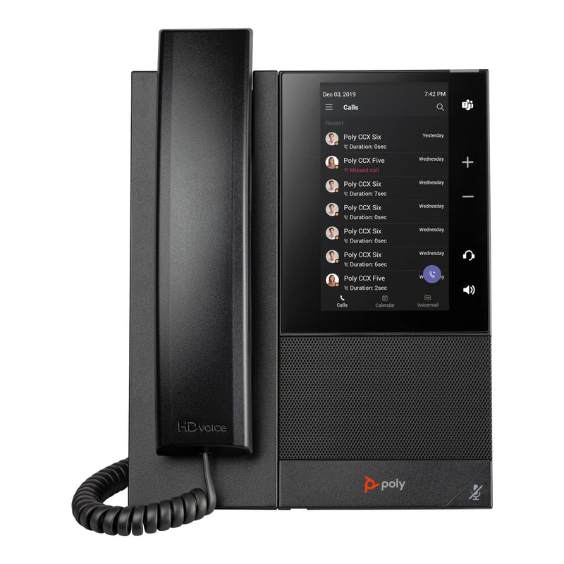 Poly CCX 505 Microsoft Teams Certified Business Media Phone 82Z79AA