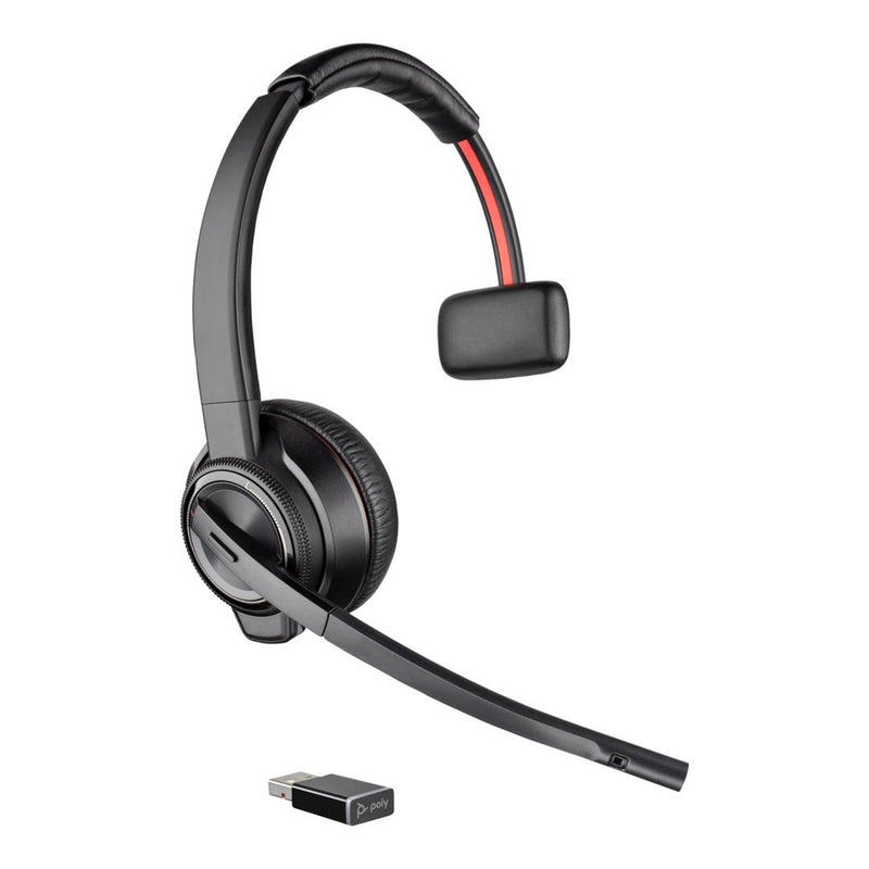 Poly Savi 8210-M Office Wireless Mono Headset Black 8D3J8AA