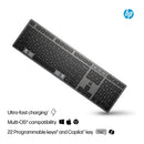 HP 720 Wireless Rechargeable Keyboard 9T5B1AA