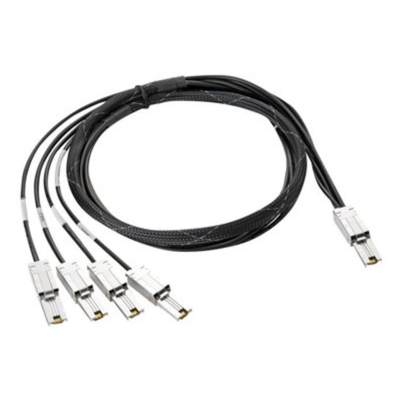 HPE Serial Attached SCSI Cable 2m Black AN975A