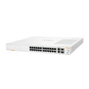 HPE Aruba Instant On 1960 24-port GbE Smart Managed Switch with 2x 10GbE and 2x SFP+ ports JL806A