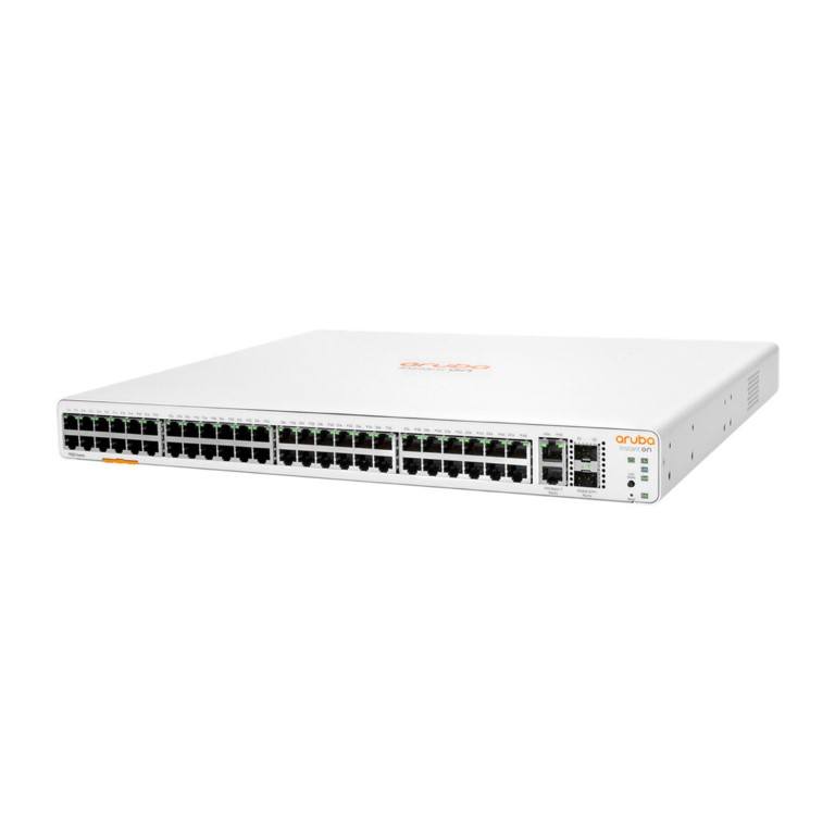 HPE Aruba Instant On 1960 48-port GbE Smart Managed Switch with 2x 10GbE and 2x SFP+ ports JL808A