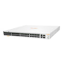 HPE Aruba Instant On 1960 48-port PoE GbE Smart Managed Switch with 2x 10GbE and 2x SFP+ ports JL809A