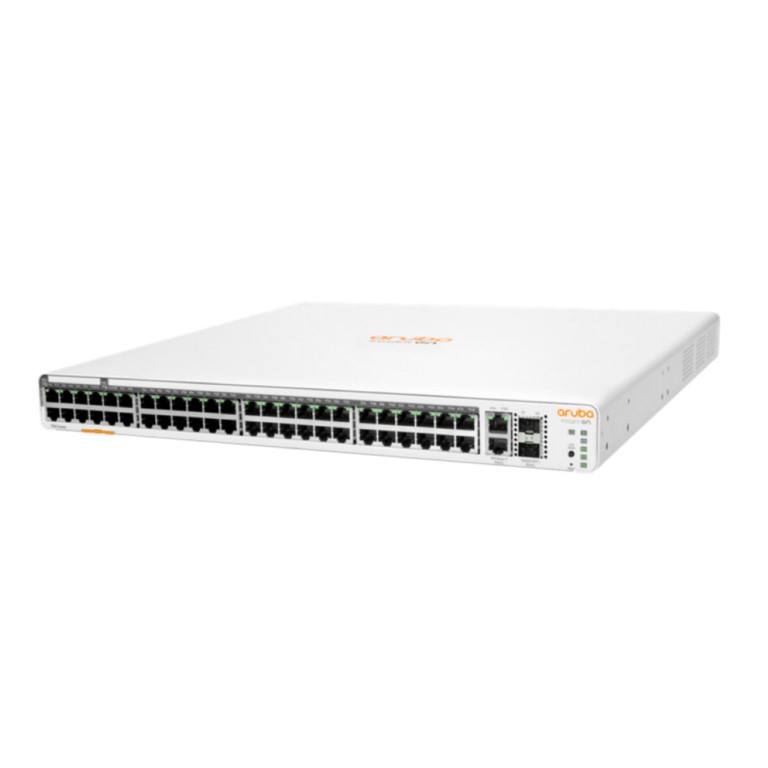 HPE Aruba Instant On 1960 48-port PoE GbE Smart Managed Switch with 2x 10GbE and 2x SFP+ ports JL809A