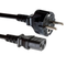HPE Aruba C13 Coupler CEE7/7 Power Cable 1.8m Black JW118A