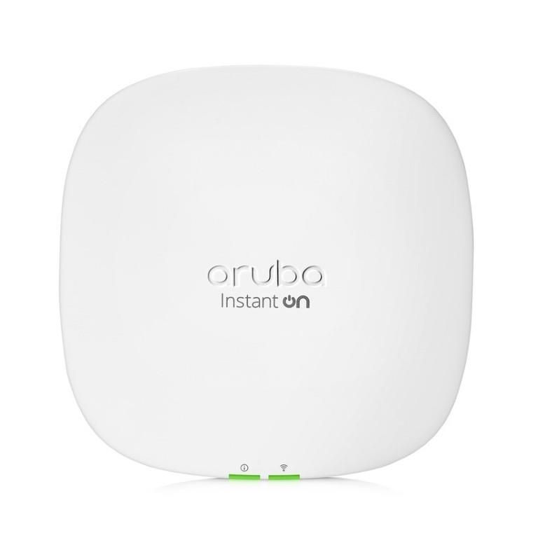 HPE Aruba Instant On AP25 RW 4x4 Wi-Fi 6 Indoor Access Point with EU PSU Bundle R9B33A