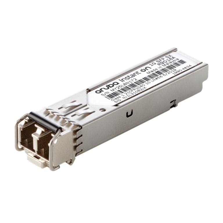 HPE Aruba Instant On 1G SFP LC SX 500m OM2 MMF Transceiver R9D16A