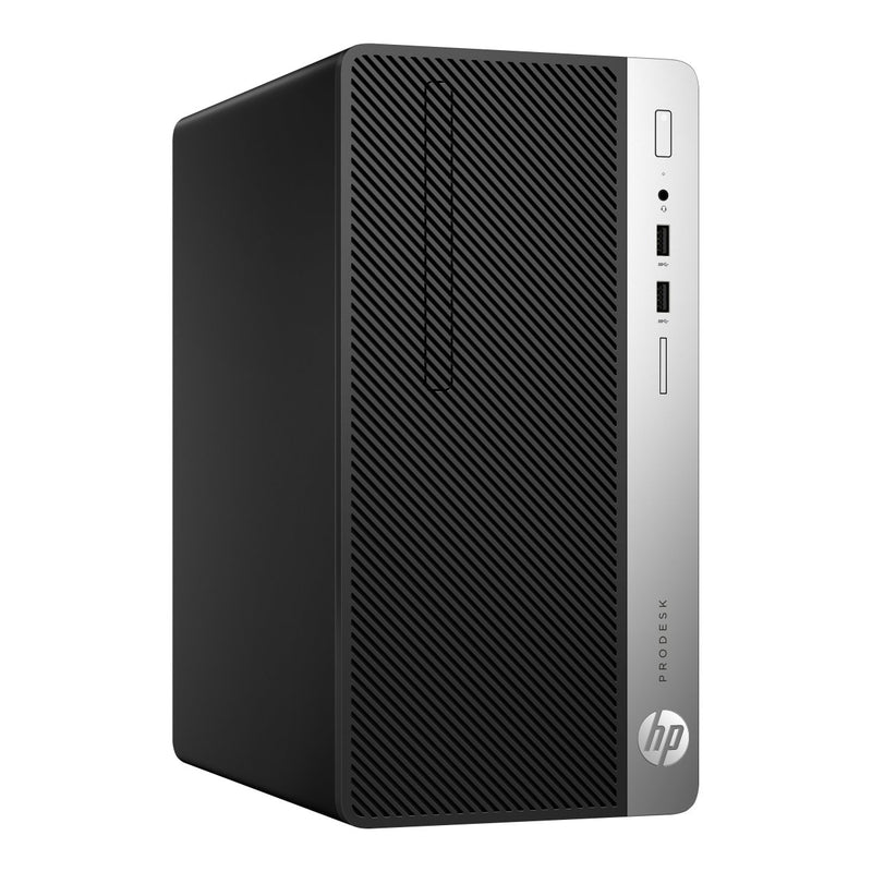 HP ProDesk 400 G5 Core i7-8700 16GB RAM 256GB SSD Radeon R7 430 Win 10 Pro Microtower PC