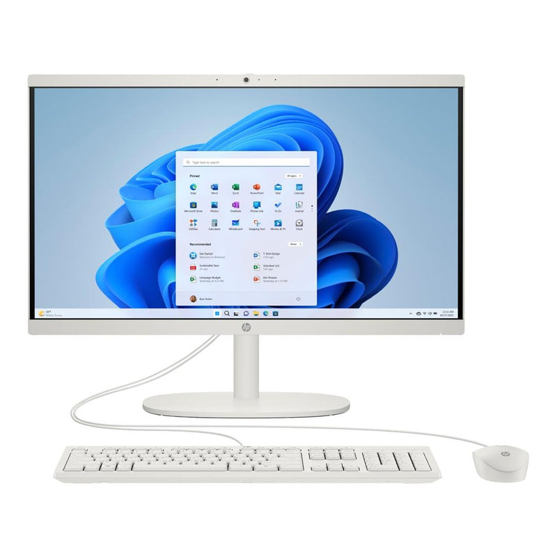 HP 22-dg0001ni 21.5' Core i3-N300 8GB RAM 512GB SSD Win 11 Home All-in-One PC B2AW2EA