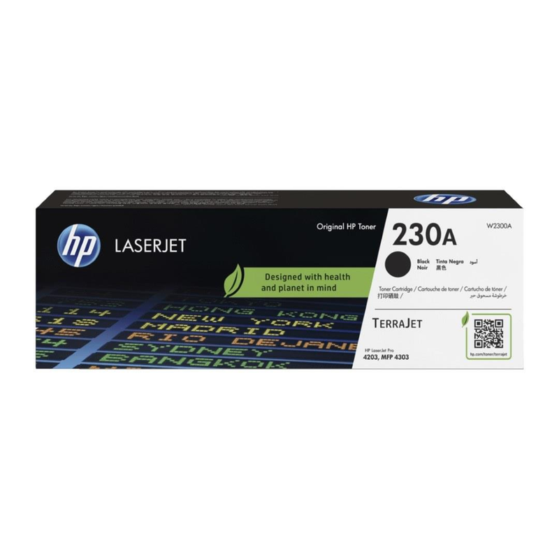 HP 230A Original LaserJet Toner Cartridge - Black W2300A