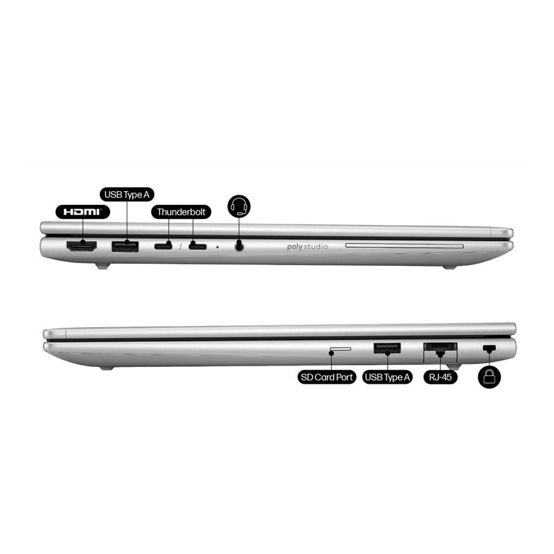 HP EliteBook 6 G1i 14' Core Ultra 5 225U 512GB SSD 24GB RAM Win 11 Pro AI Laptop AD3U9ET