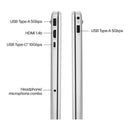 HP OmniBook 3 15-fn0001ni 15.6' Ryzen 7 350 16GB RAM 512GB SSD Win 11 Home Glacier Silver Next Gen AI Laptop BU7W5EA