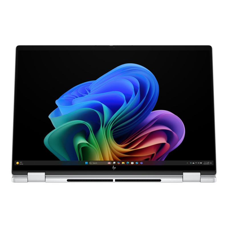 HP OmniBook X Flip 16-as0000ni 16' Core Ultra 7 256V 16GB RAM 1TB SSD Win 11 Home Glacier Silver Next Gen AI 2-in-1 Laptop C81STEA