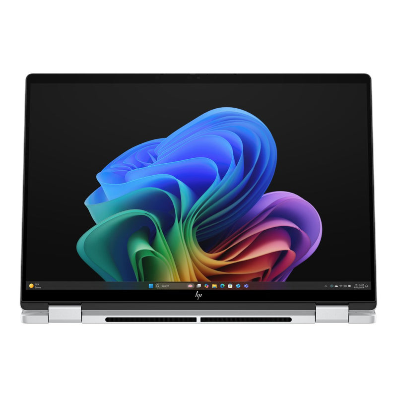 HP OmniBook X Flip 14-fm0006ni 14' Core Ultra 7 256V 16GB RAM 1TB SSD Win 11 Home Glacier Silver Next Gen AI 2-in-1 Laptop CL7C9EA