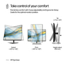 HP Series 5 Pro 524pn 24' WUXGA 5ms Monitor 9D9A7AA