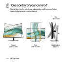 HP Series 5 Pro 524pf 23.8' FHD 5ms Monitor 9D9L6UT