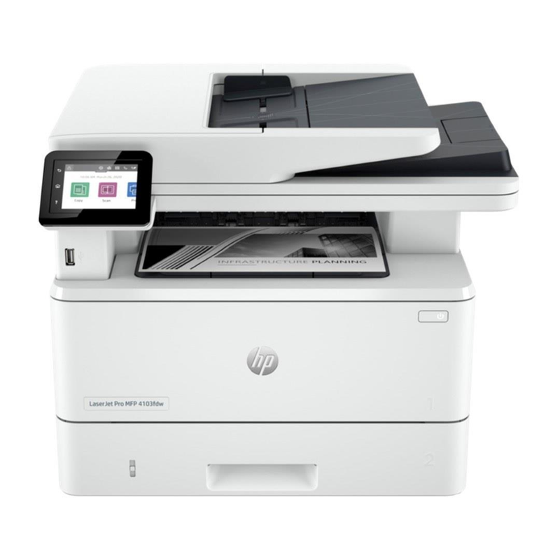 HP LaserJet Pro 4103dw A4 Multifunction Mono Laser Printer 2Z627A