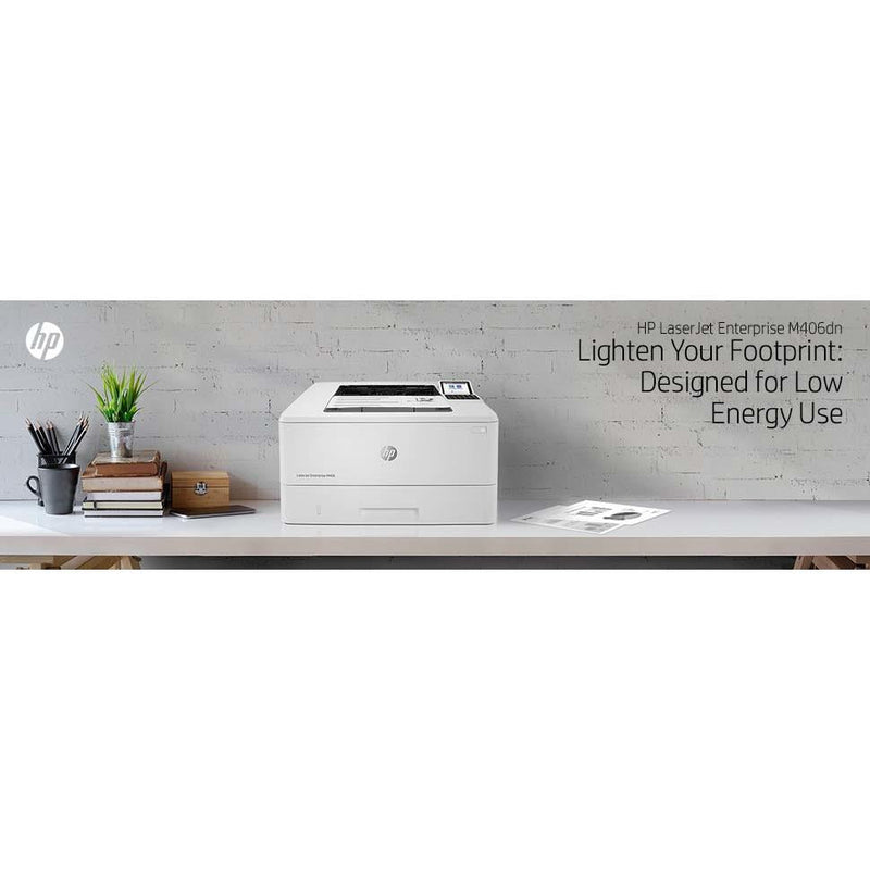 HP LaserJet Enterprise M406dn Monochrome Printer 3PZ15A