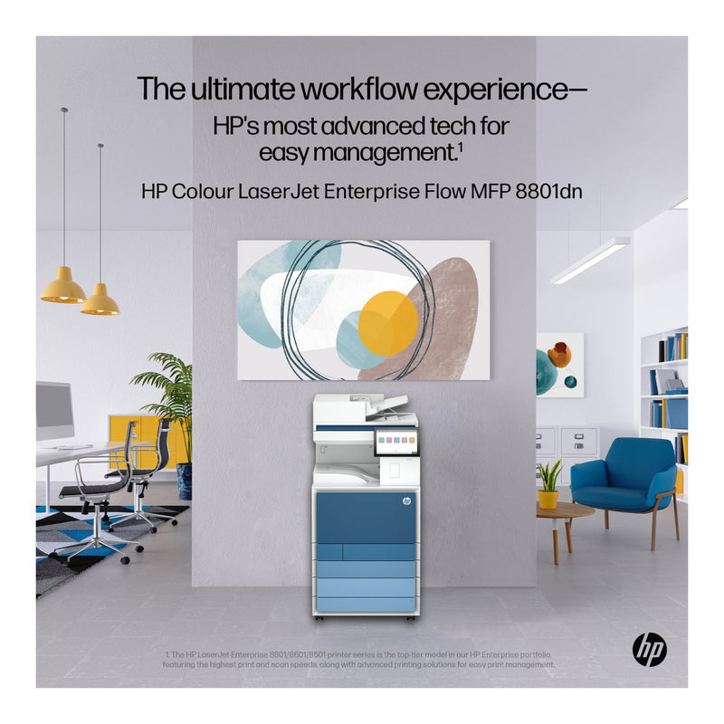 HP LaserJet Enterprise 8801dn Multifunction Colour Laser Printer 9S184A