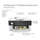 HP OfficeJet Pro 7720 Wide Format All-in-One Multifunction Colour Inkjet Printer Y0S18A