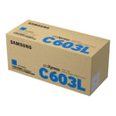 Samsung CLT-C603L High Yield Original Toner Cartridge - Cyan SV232A