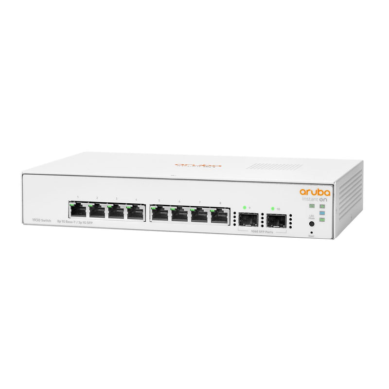 Hewlett Packard Enterprise Aruba Instant On 1930 Managed L2+ Gigabit Ethernet (10/100/1000) 1U White