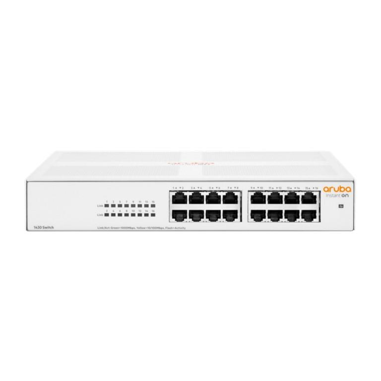 HPE Aruba Instant On 1430 16-port Gigabit Unmanaged L2 Switch R8R47A