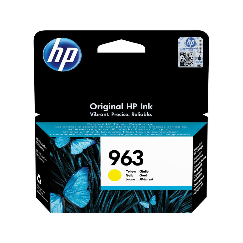 HP 963 Original Ink Cartridge - Yellow 3JA25AE