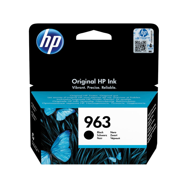 HP 963 Original Ink Cartridge - Black 3JA26AE