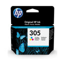 HP 305 Original Ink Cartridge - Tri-Colour Cyan Magenta Yellow 3YM60AE