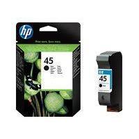 HP 45 Large Original Ink Cartridge - Black 51645AE