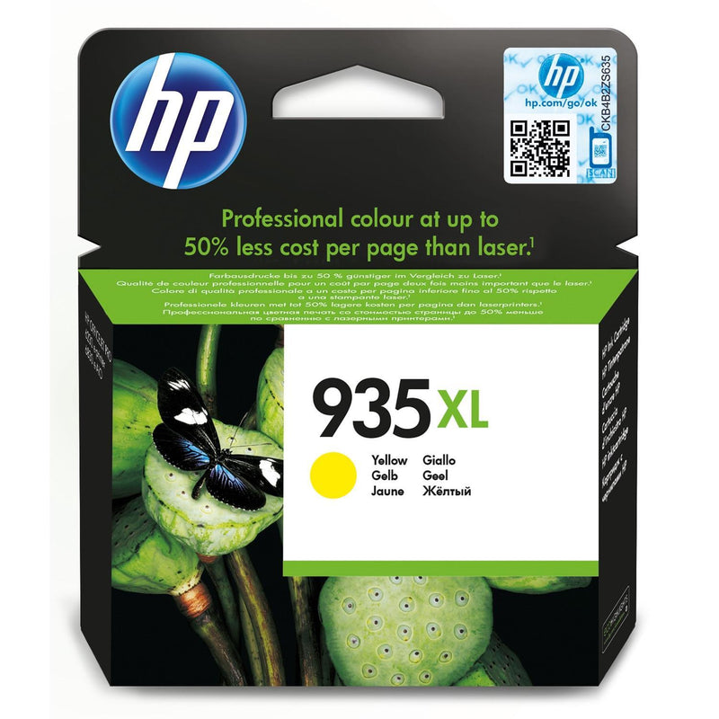HP 935XL Extra Large Original Ink Cartridge - Yellow C2P26AE