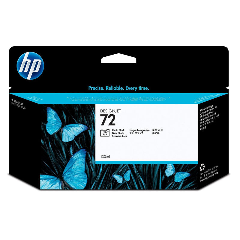 HP 72 Original Ink Print Cartridge - Black C9370A