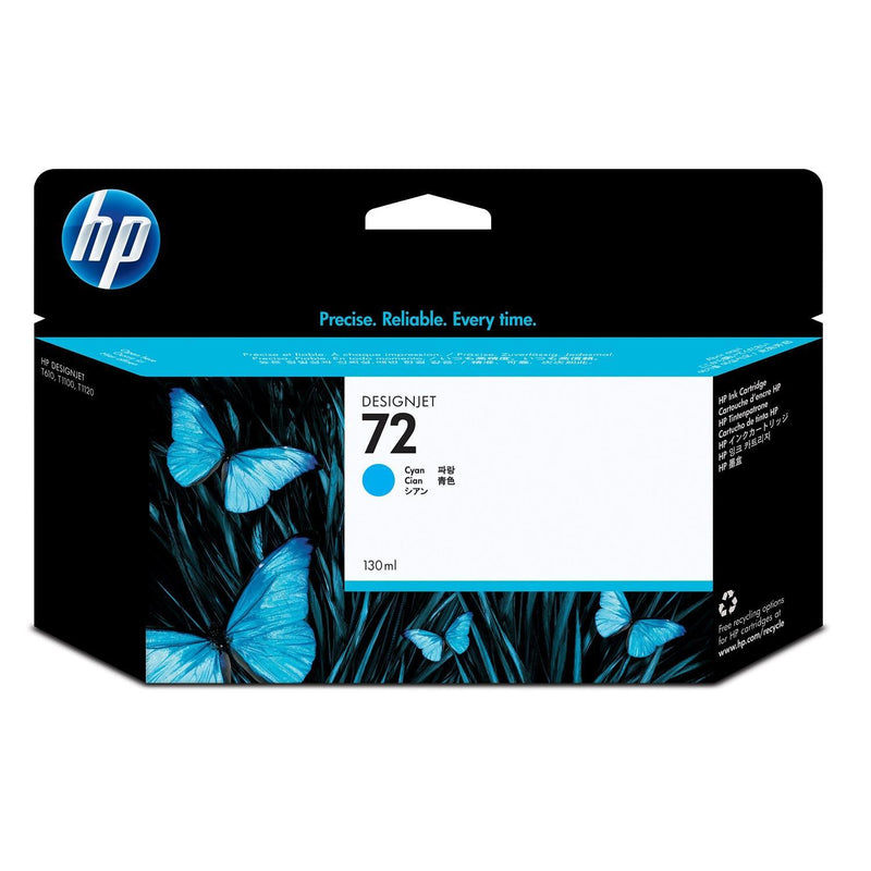 HP 72 Original Ink Print Cartridge - Cyan C9371A