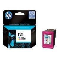 HP 121 Original Colour Ink Print Cartridge - Cyan Magenta Yellow CC643HE