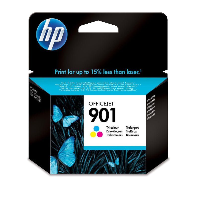 HP 901 Original Ink Cartridge - Tri-Colour Cyan Magenta Yellow CC656AE