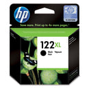HP 122XL Extra Large Original Ink Print Cartridge - Black CH563HE
