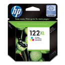 HP 122XL Extra Large Original Colour Ink Print Cartridge - Cyan Magenta Yellow CH564HE