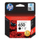 HP 650 Black Original Ink Advantage Cartridge CZ101AK