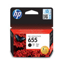 HP 655 Original Ink Cartridge - Black CZ109AE