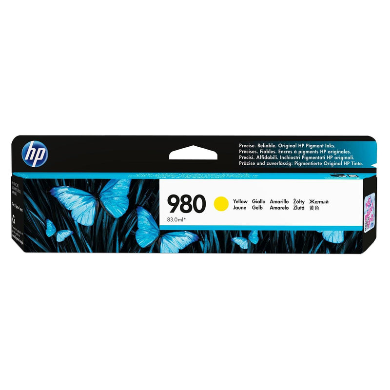 HP 980 Original Ink Cartridge - Yellow D8J09A