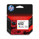 HP 652 Original Ink Cartridge - Tri-Colour Cyan Magenta Yellow F6V24AE