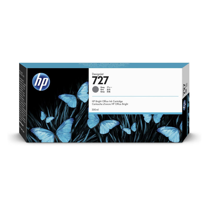 HP 727 Original DesignJet Ink Cartridge - Grey F9J80A