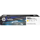 HP 981X High Yield Original Ink Cartridge - Yellow L0R11A