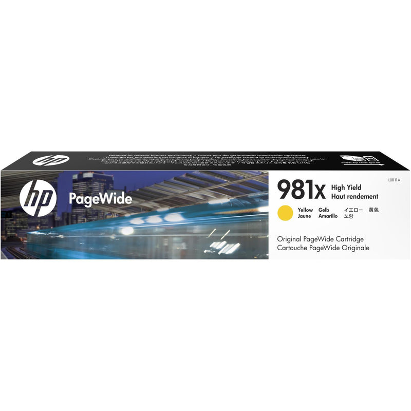 HP 981X High Yield Original Ink Cartridge - Yellow L0R11A