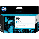 HP 730 Original DesignJet Ink Cartridge - Cyan P2V62A