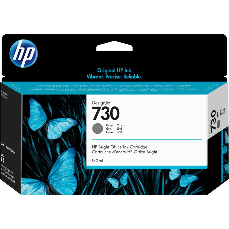 HP 730 Original DesignJet Ink Cartridge - Grey P2V66A