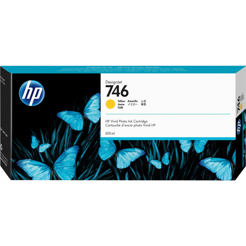 HP 746 300-ml Yellow DesignJet Ink Cartridge P2V79A